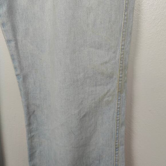 Vintage Y2K Diesel Boot Cut Jeans Men 36 Light Wash Kendrick Lamar Made in Italy - Picture 5 of 11